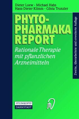 Loew / Trunzler / Habs |  Phytopharmaka-Report | Buch |  Sack Fachmedien