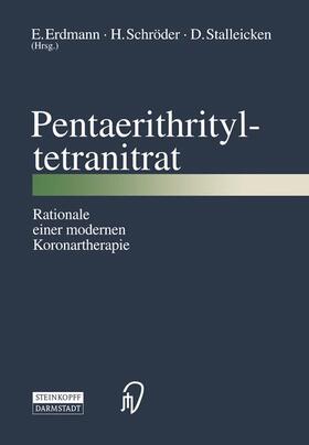 Erdmann / Stalleicken / Schröder |  Pentaerithrityltetranitrat | Buch |  Sack Fachmedien