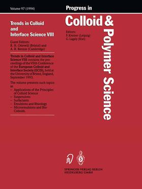  Trends in Colloid and Interface Science VIII | eBook | Sack Fachmedien