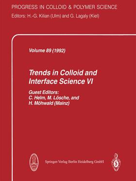  Trends in Colloid and Interface Science VI | eBook | Sack Fachmedien