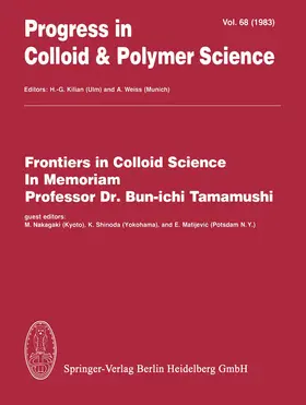  Frontiers in Colloid Science In Memoriam Professor Dr. Bun-ichi Tamamushi | eBook | Sack Fachmedien