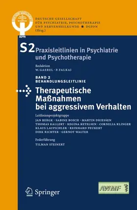 DGPPN - Dt. Gesellschaft / DGPPN - Dt. Gesellschaft Psychiatrie, Psychotherapie |  Therapeutische Maßnahmen bei aggressivem Verhalten in der Psychiatrie und Psychotherapie | Buch |  Sack Fachmedien