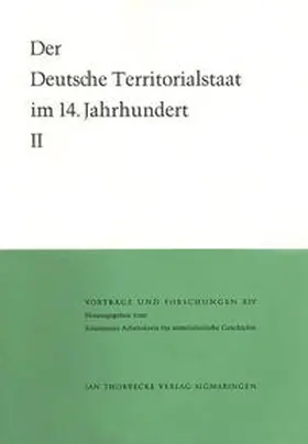 Patze |  Der deutsche Territorialstaat im 14. Jahrhundert | Buch |  Sack Fachmedien