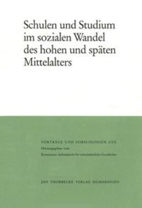 Fried |  Schulen und Studium im sozialen Wandel des hohen und späten Mittelalters | Buch |  Sack Fachmedien