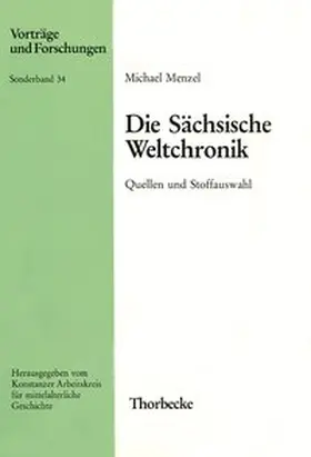 Menzel |  Die Sächsische Weltchronik | Buch |  Sack Fachmedien