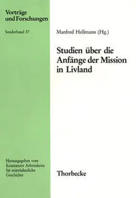 Hellmann |  Studien über die Anfänge der Mission in Livland | Buch |  Sack Fachmedien