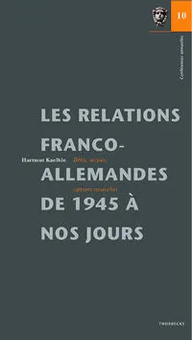 Kaelble |  Les relations franco-allemandes de 1945 à nos jours | Buch |  Sack Fachmedien