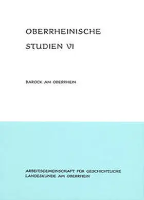 Press / Reinhard / Schwarzmaier |  Barock am Oberrhein | Buch |  Sack Fachmedien