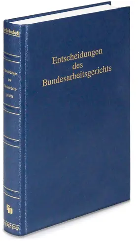  Entscheidungen des Bundesarbeitsgerichts (BAGE 152) | Buch |  Sack Fachmedien