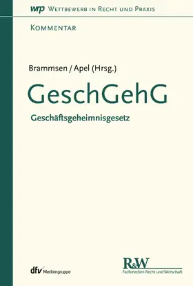 Brammsen / Apel |  GeschGehG | eBook | Sack Fachmedien