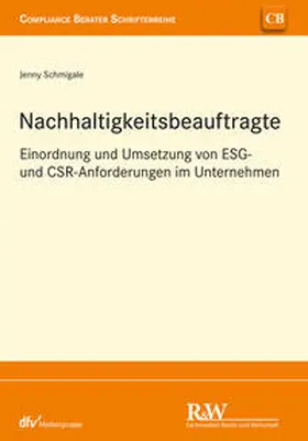 Schmigale |  Nachhaltigkeitsbeauftragte | eBook | Sack Fachmedien