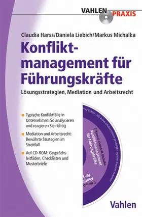 Harss / Liebich / Michalka |  Konfliktmanagement für Führungskräfte | Buch |  Sack Fachmedien