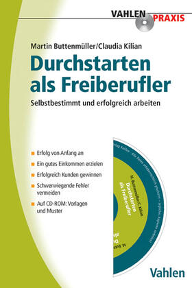 Buttenmüller / Kilian |  Durchstarten als Freiberufler | Buch |  Sack Fachmedien