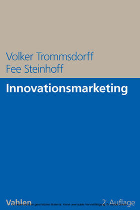 Trommsdorff / Steinhoff |  Innovationsmarketing | eBook | Sack Fachmedien