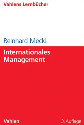 Meckl |  Internationales Management | Buch |  Sack Fachmedien