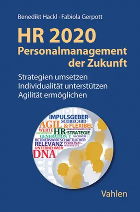 Hackl / Gerpott |  HR 2020 - Personalmanagement der Zukunft | Buch |  Sack Fachmedien