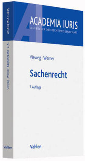 Vieweg / Werner |  Sachenrecht | Buch |  Sack Fachmedien