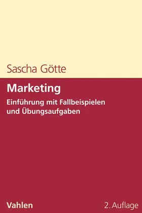 Götte |  Marketing | Buch |  Sack Fachmedien