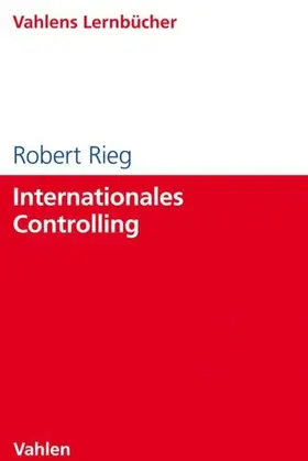 Rieg |  Internationales Controlling | eBook | Sack Fachmedien