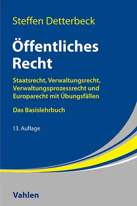 Detterbeck |  Öffentliches Recht | Buch |  Sack Fachmedien