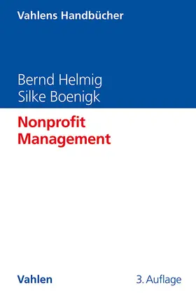 Helmig / Boenigk |  Nonprofit Management | Buch |  Sack Fachmedien