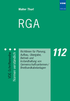 Thurl |  RGA | Buch |  Sack Fachmedien