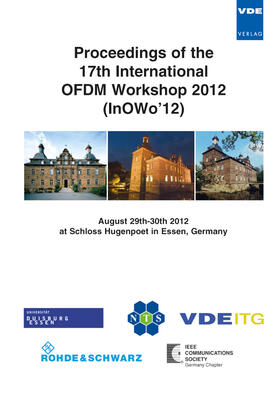 Universität Duisburg-Essen / University Duisburg Essen |  Proceedings of the 17th International OFDM Workshop 2012 (InOWo’12) | Buch |  Sack Fachmedien