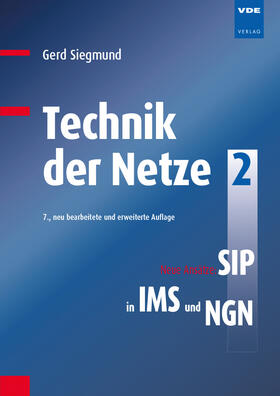 Siegmund |  Technik der Netze, Band 2 | Buch |  Sack Fachmedien