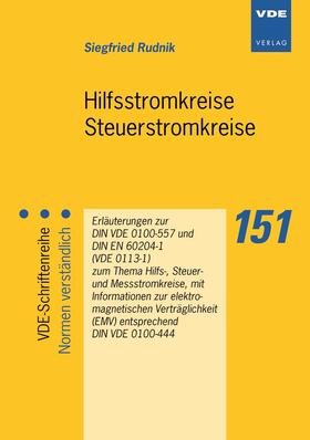 Rudnik |  Hilfsstromkreise Steuerstromkreise | Buch |  Sack Fachmedien