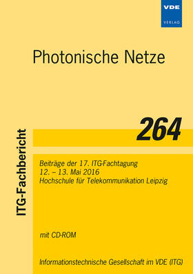 VDE ITG |  ITG-Fb. 264: Photonische Netze | Buch |  Sack Fachmedien