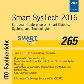 VDE ITG |  ITG-Fb. 265: Smart SysTech 2016 | Sonstiges |  Sack Fachmedien