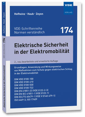 Hofheinz / Haub / Zeyen |  Elektrische Sicherheit in der Elektromobilität | Buch |  Sack Fachmedien