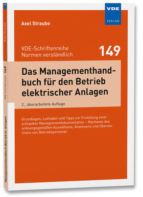 Straube |  Das Managementhandbuch für den Betrieb elektrischer Anlagen | Buch |  Sack Fachmedien