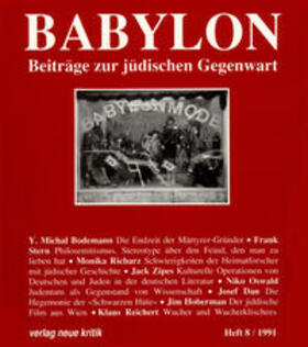 Diner / Brumlik / Koch |  Babylon / Babylon 8 | Buch |  Sack Fachmedien