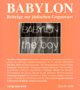 Diner / Brumlik / Koch |  Babylon / Babylon 18 | Buch |  Sack Fachmedien
