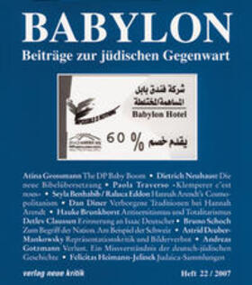 Brumlik / Diner / Inowlocki |  Babylon 22 | Buch |  Sack Fachmedien