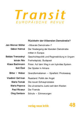 Müller / Halmai / Bachmann |  Transit 48. Europäische Revue | eBook | Sack Fachmedien