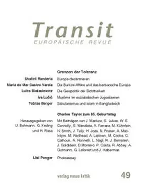 Bialasiecwicz / Lucic / Berger |  Transit 49. Europäische Revue | eBook | Sack Fachmedien