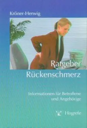 Kröner-Herwig |  Ratgeber Rückenschmerz | Buch |  Sack Fachmedien