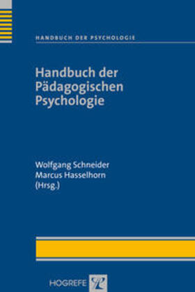 Schneider / Hasselhorn |  Hdb. d. Päd. Psychologie | Buch |  Sack Fachmedien