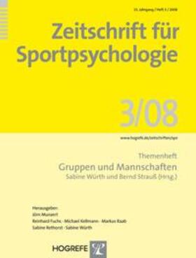 Würth / Strauss |  Zeitschrift für Sportpsychologie | Buch |  Sack Fachmedien