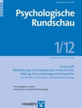 Fleischer / Leutner / Klieme | Modellierung von Kompetenzen im Bereich der Bildung: Eine psychologische Perspektive | Buch | 978-3-8017-2411-5 | sack.de
