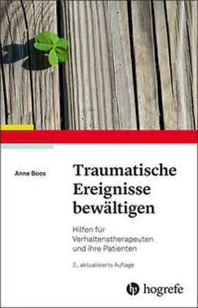 Boos |  Traumatische Ereignisse bewältigen | Buch |  Sack Fachmedien