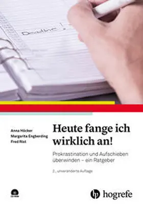 Höcker / Engberding / Rist |  Heute fange ich wirklich an! + CD-ROM | Buch |  Sack Fachmedien