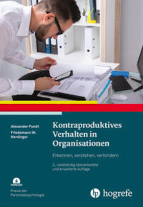 Pundt / Nerdinger |  Kontraproduktives Verhalten in Organisationen | Buch |  Sack Fachmedien