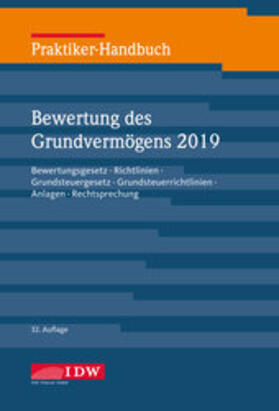  Praktiker-Handbuch Bewertung des Grundvermögens 2019 | Buch |  Sack Fachmedien