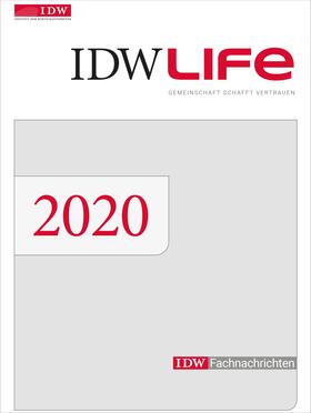 IDWLife, Einbanddecke 2020 | Buch | 978-3-8021-2545-4 | sack.de