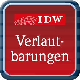  IDW Verlautbarungen | Datenbank |  Sack Fachmedien