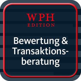  Bewertung und Transaktionsberatung - WPH Edition | Datenbank |  Sack Fachmedien