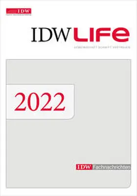  IDWLife, Einbanddecke 2022 | Buch |  Sack Fachmedien